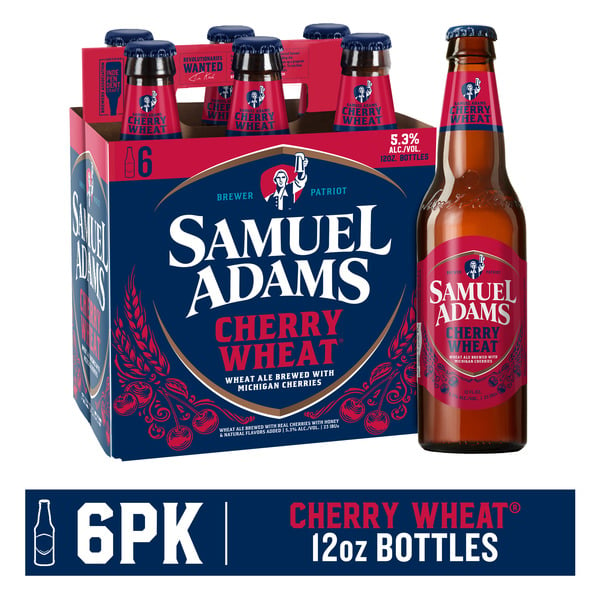 Beers & Coolers Samuel Adams Cherry Wheat hero