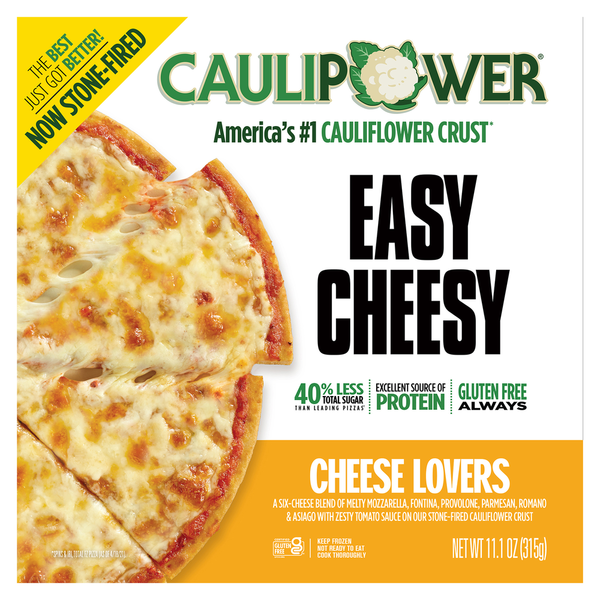 Prepared Meals Caulipower Pizza, Cheese Lovers, Easy Cheesy hero