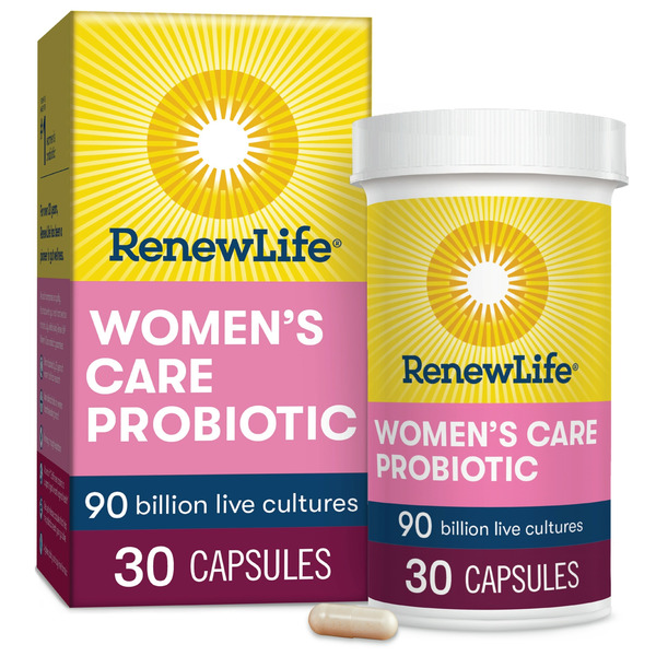 Vitamins & Supplements Renew Life Women’s Care Probiotic, 90 Billion CFU Per Capsule hero