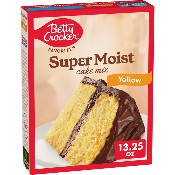 Betty Crocker Favorites Super Moist Yellow Cake Mix hero