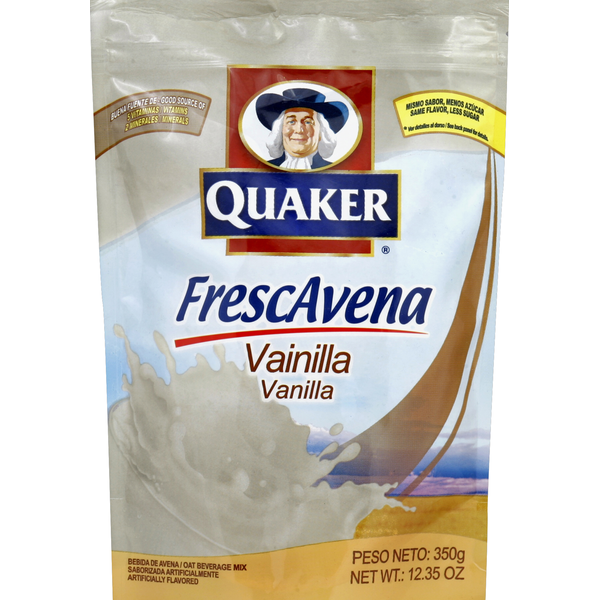 Latino Foods Quaker Oats Beverage Mix, Vanilla hero