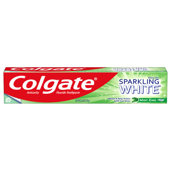 Oral Hygiene Colgate Whitening Toothpaste, Mint Zing hero