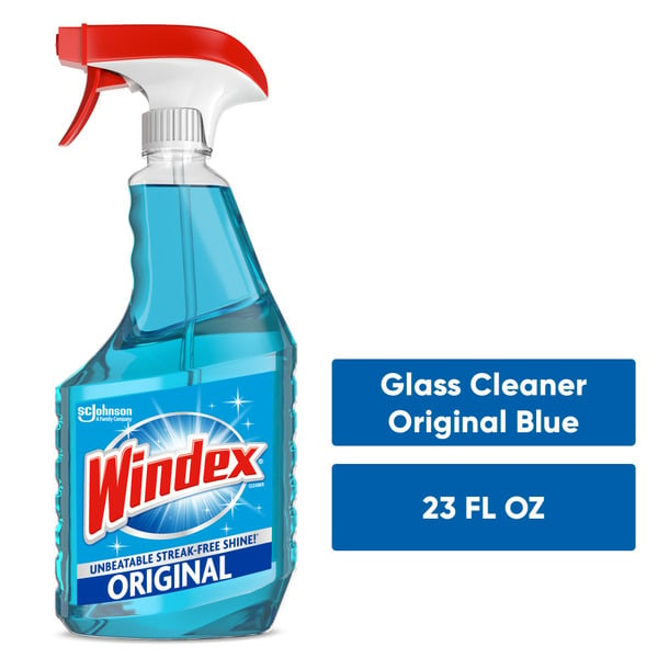 Cleaning Products and Supplies Windex® Glass Cleaner Spray Bottle, Original Blue hero