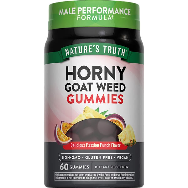 Vitamins & Supplements Nature's Truth Horny Goat Weed Gummies hero