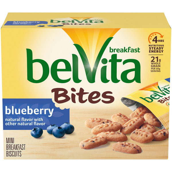 Cookies & Cakes belVita Breakfast Blueberry Breakfast Biscuits hero