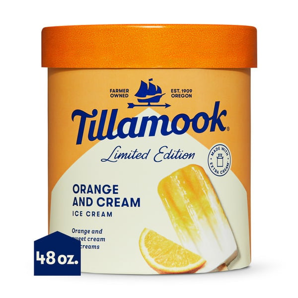 Ice Cream & Ice Tillamook Orange & Cream Ice Cream hero