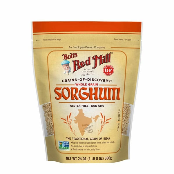 Bulk Grains, Rice & Dried Beans Bob's Red Mill Sweet White Sorghum Grain, Gluten Free hero