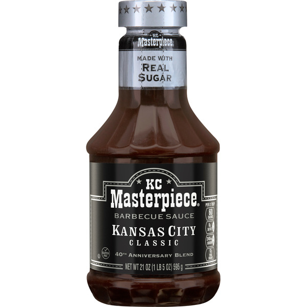 Marinades & Meat Preparation KC Masterpiece Kansas City Classic Barbecue Sauce hero