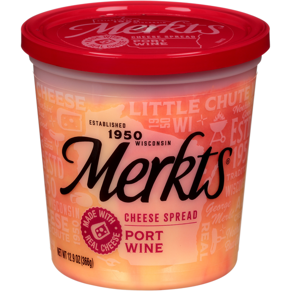 Spreads & Nut Butters Merkts Port Wine Cheese Spread hero