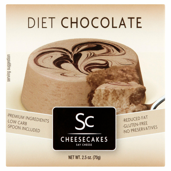 Cookies & Cakes Say Cheese Diet Chocolate Cheesecake hero