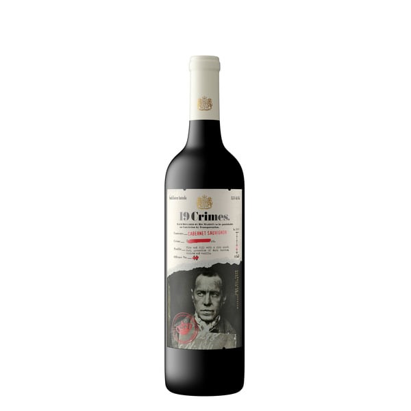 Cabernet Sauvignon 19 Crimes Cabernet Sauvignon Red Wine 750ml hero