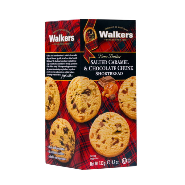 Cookies & Cakes Walkers Shortbread Salted Caramel & Milk Chocolate Chunk Shortbread hero