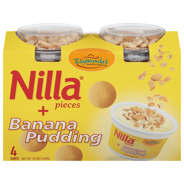 Refrigerated Pudding & Desserts Raymundo's Pudding, Nilla Pieces + Banana hero