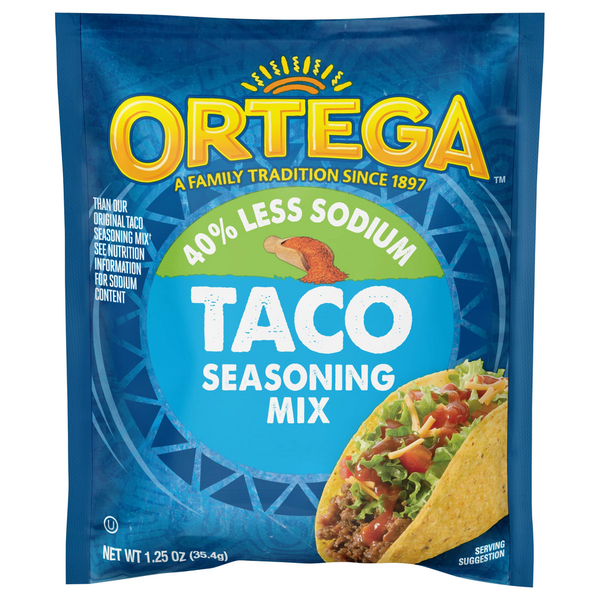 Spices & Seasonings Ortega Seasoning Mix, Taco hero