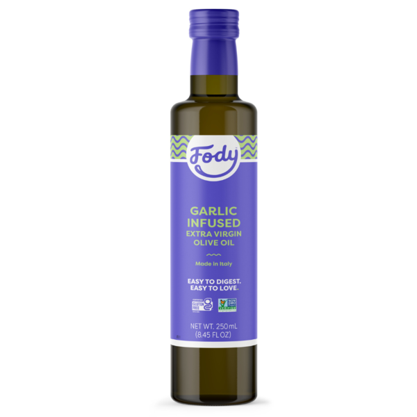 Ghee, Oils & Vinegars Fody Garlic Infused Extra Virgin Olive Oil hero