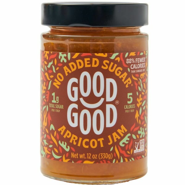 Spreads Good Good Apricot Jam, No Added Sugar hero