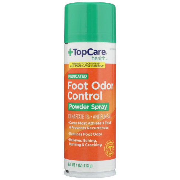 Beauty TopCare Medicated Foot Odor Control Tolnaftate 1% - Antifungal Powder Spray hero