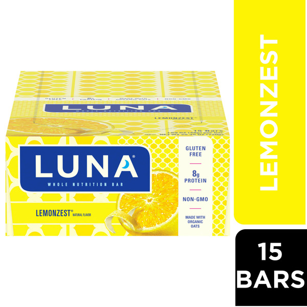 Energy & Granola Bars Luna Lemon Zest hero