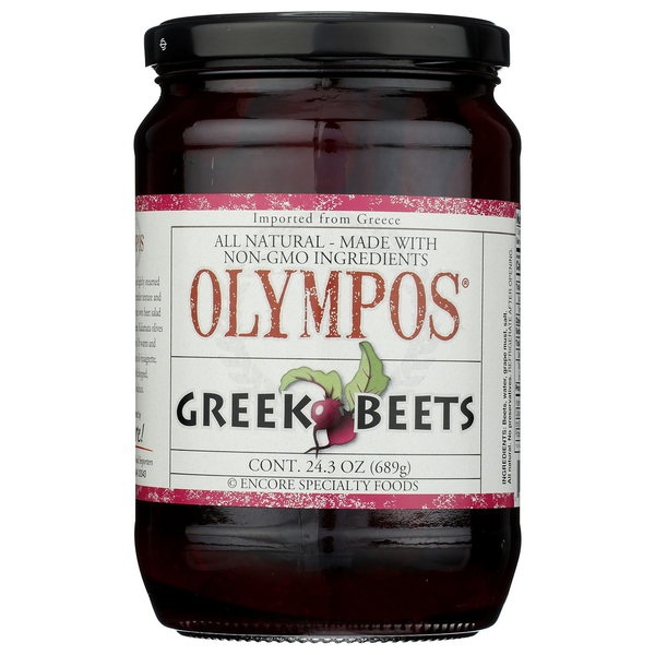 Pickled Goods & Olives Olympos Greek Beets hero