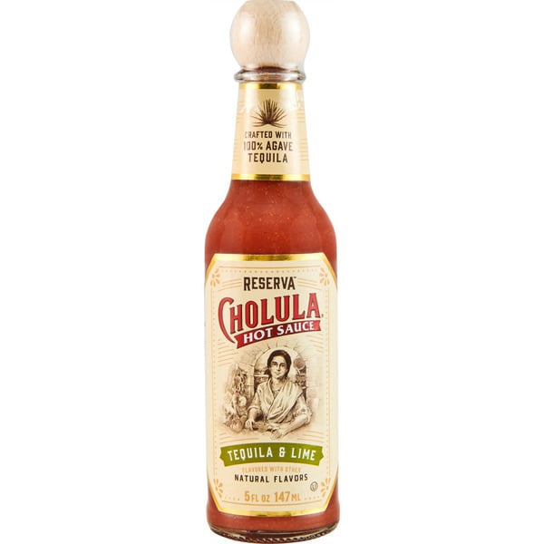 Condiments Cholula® Reserva Tequila & Lime Flavored Hot Sauce, 5 fl oz Hot Sauce hero