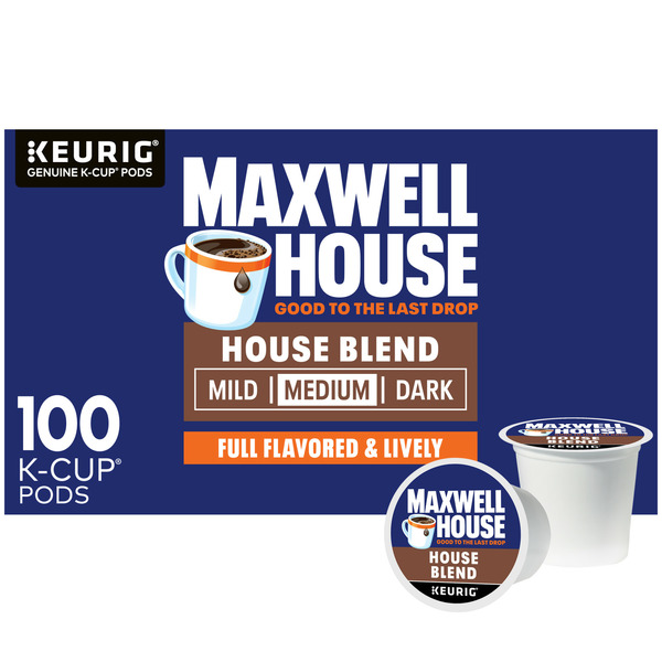 Coffee Maxwell House House Blend Medium Roast Keurig K-Cup® Coffee Pods hero