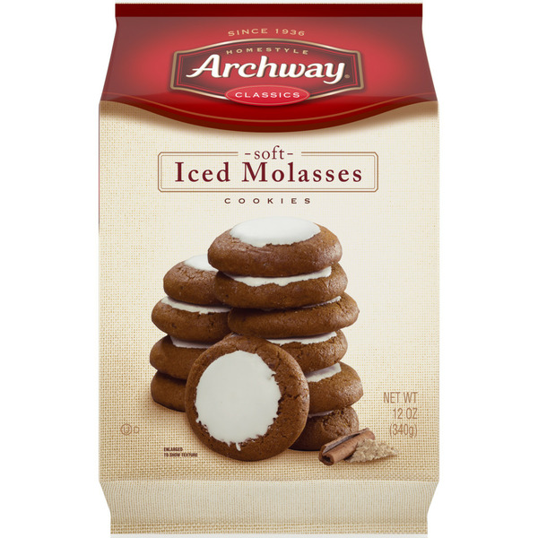 Cookies & Cakes Archway Iced Molasses Classic Soft Cookies hero