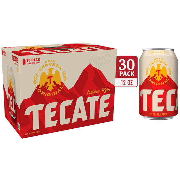 Beers & Coolers Tecate Original Mexican Lager Beer hero