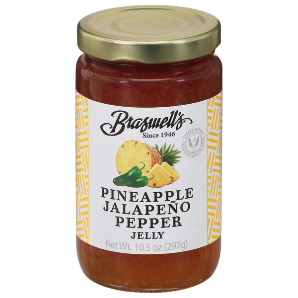 Braswell's Jelly, Pineapple Jalapeno Pepper hero