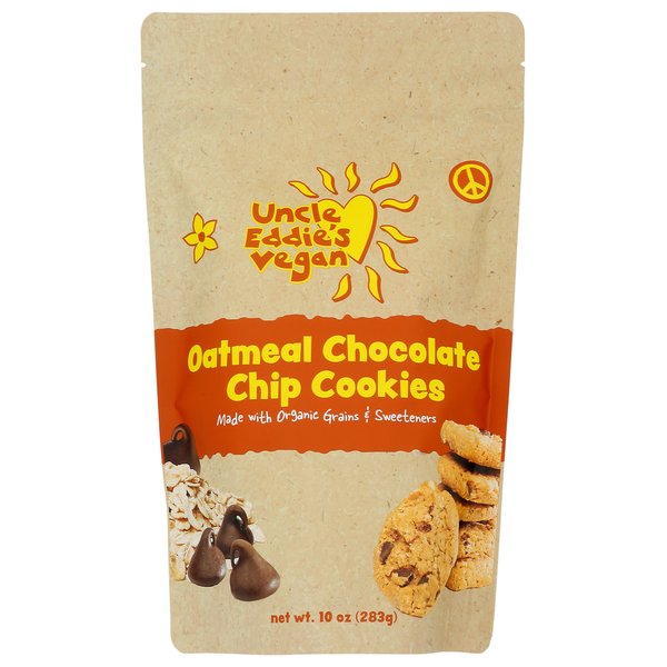 Cookies & Cakes Uncle Eddie's Vegan Cookies Cookies Oatmeal Choc Chip hero