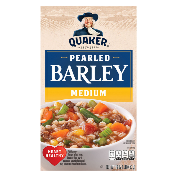 Instant Foods Quaker Barley, Medium, Pearled hero