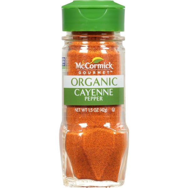 Spices & Seasoning McCormick Gourmet™ Organic Cayenne Red Pepper hero