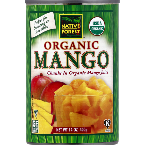 Canned Fruit & Applesauce Native Forest Mango, Organic, Chunks hero