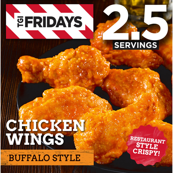 Frozen Appetizers & Sides TGI Fridays Buffalo Style Chicken Wings Frozen Snacks hero