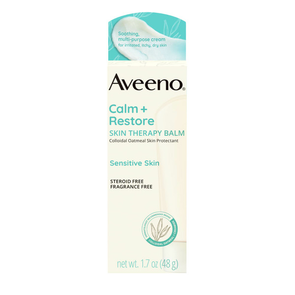 Facial Care Aveeno Calm + Restore Skin Therapy Balm For Sensitive Skin, Face Moisturizer hero