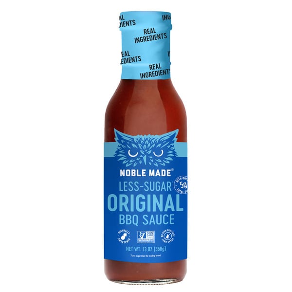 Condiments Noble Made Less-Sugar Original BBQ Sauce hero