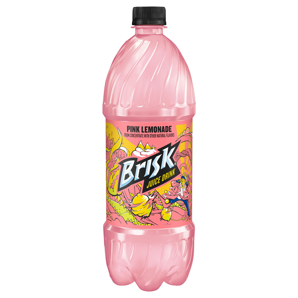 Juice & Nectars Brisk Pink Lemonade Flavored Beverage hero