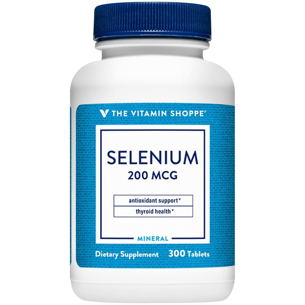 Selenium The Vitamin Shoppe Selenium - 200 MCG (300 Tablets) hero