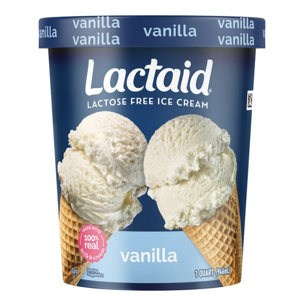 Ice Cream & Toppings Lactaid Vanilla Ice Cream hero