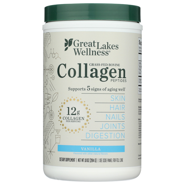 Vitamins & Supplements Great Lakes Wellness Daily Wellness Collagen Peptides hero