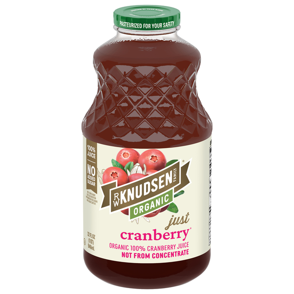 Juice & Nectars R.W. Knudsen Family Organic Cranberry Juice hero