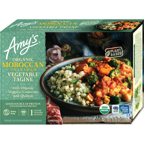 Frozen Foods Amy's Kitchen Moroccan Vegetable Tagine Bowl hero