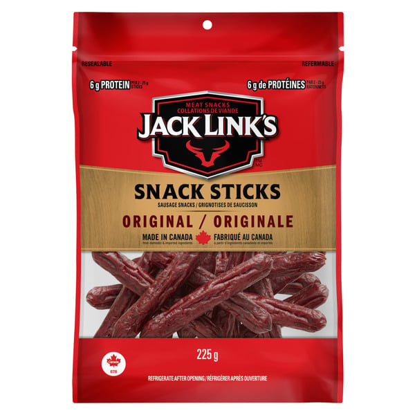 Popcorn & Jerky Jack Link's Original Snackstick, Meat Snacks hero