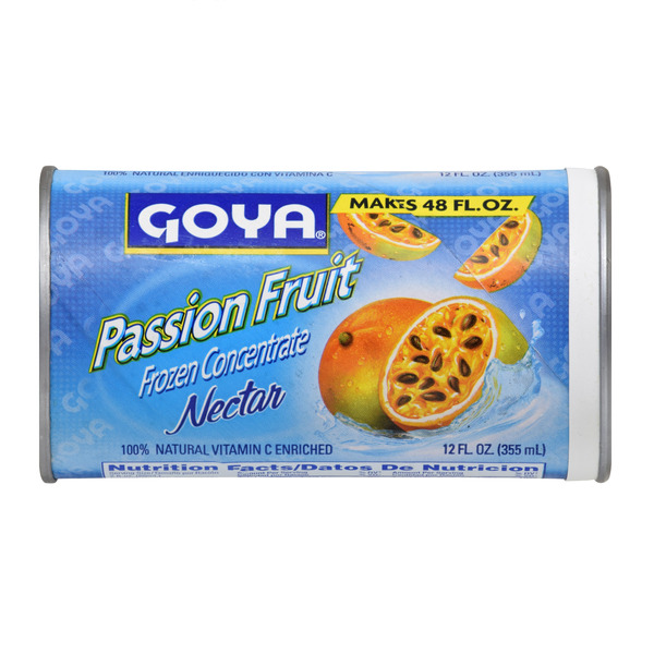 Frozen Juice Goya Passion Fruit Nectar Concentrate, Frozen hero