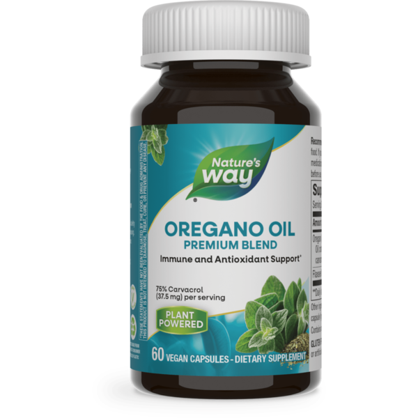 Vitamins & Supplements Nature's Way Oregano Oil - vegan capsules hero