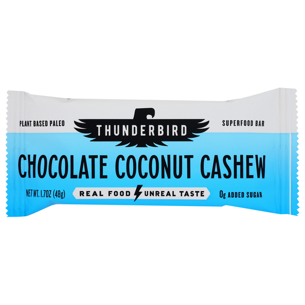 Candy & Chocolate Thunderbird Nutrition Bar hero