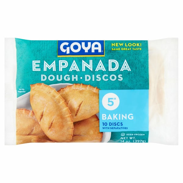 Frozen Meals Goya 5" Baking Empanada Dough hero