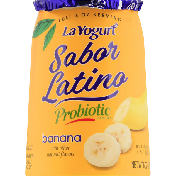 Yogurt La Yogurt Yogurt, Lowfat, Banana, Blended hero