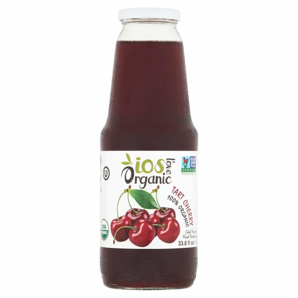 Juice & Nectars Ios Love Organic 100% Organic Tart Cherry Juice hero