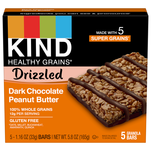 Energy & Granola Bars KIND Dark Chocolate Peanut Butter hero