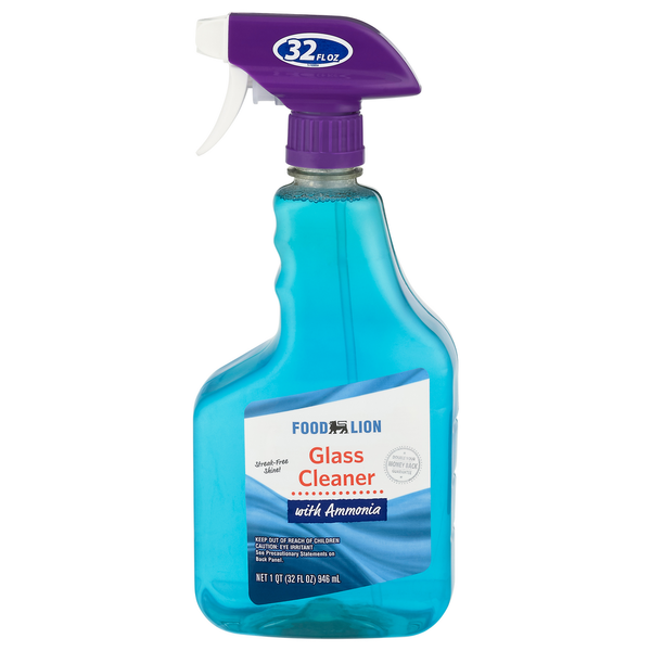 Cleaning Products Food Lion Glass Cleaner, with Ammonia, Streak-Free hero